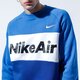 Férfi pulóver NIKE PULÓVER AIR cj4827-480 szín: kék