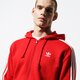 Férfi pulóver ADIDAS PULÓVER 3-STRIPES FZ ed5970 szín: piros