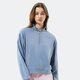Női pulóver NIKE PULÓVER W NSW FEMME QZ FLC dc5501-493 szín: kék
