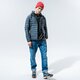 Férfi télikabát ADIDAS KABÁT VARILITE SOFT J cy8732 szín: szürke