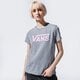 Női póló VANS PÓLÓ WM FLYING V CREW TEE CEMENT HEATHER/ORCHID vn0a3up4zfd1 szín: szürke
