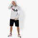 Férfi pulóver FILA PULÓVER NIGHT BLOCKED HOODIE 687001a068 szín: szürke