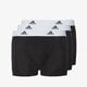 Férfi fehérnemű ADIDAS BOXERALSÓ TRUNK (3PK) 4a1m02-006 szín: fekete