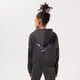Gyerek pulóver NIKE PULÓVER CIPZÁRAS G NSW TREND FLC FZ HOODIE GIRL dv2565-045 szín: fekete