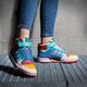 Női sportcipők ADIDAS FORUM MID W gv7673 szín: multicolor