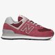 Női sportcipők NEW BALANCE WL574ER wl574er szín: bordó