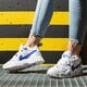 Gyerek sportcipők NIKE AIR BARRAGE LOW (GS) ck4355-100 szín: fehér