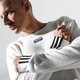 Férfi pulóver ADIDAS PULÓVER VOCAL CREW ed7228 szín: fehér
