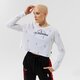 Női póló NIKE PÓLÓ N31 W NK CTS CROP LS TEE NBA da6810-051 szín: szürke