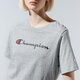 Női póló CHAMPION PÓLÓ LADY LOGO TEE 113864em006 szín: szürke