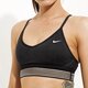 Női póló NIKE BRA NEW PRO INDY COOL 805189010 szín: fekete