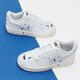 Gyerek sportcipők NIKE FORCE 1 LV8 3 dj2599-100 szín: fehér