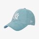 Gyerek baseball sapka NEW ERA SAPKA WMNS CORD 9FORTY NEYYAN SKYWHI 60112735 szín: kék