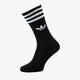 Női zoknik ADIDAS ZOKNI 3-PACK SOCKS HIGH CREW s21490 szín: fekete