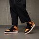 Gyerek sportcipők AIR JORDAN 1 MID SE fj4924-008 szín: narancssárga