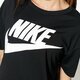 Női póló NIKE PÓLÓ SS W NSW ESSNTL TOP CROP SS aa3144-010 szín: fekete