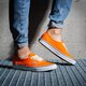 Férfi sportcipők VANS UA AUTHENTIC vn0a5krdavm1 szín: narancssárga