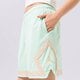 Női rövidnadrágok JORDAN RÖVIDNADRÁG W J HERITAGE DIAMOND S COR do5032-379 szín: menta