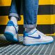 Gyerek sportcipők NIKE AIR FORCE 1 S50 db1560-100 szín: fehér
