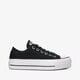 Női tornacipők CONVERSE CHUCK TAYLOR ALL STAR LIFT CANVAS LOW TOP  560250c szín: fekete