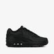 Gyerek sportcipők NIKE AIR MAX 90 LEATHER  cd6864-001 szín: fekete