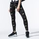 Női nadrágok NIKE NADRÁG W NSW LGGNG AOP SHINE BFF cj4061-010 szín: fekete
