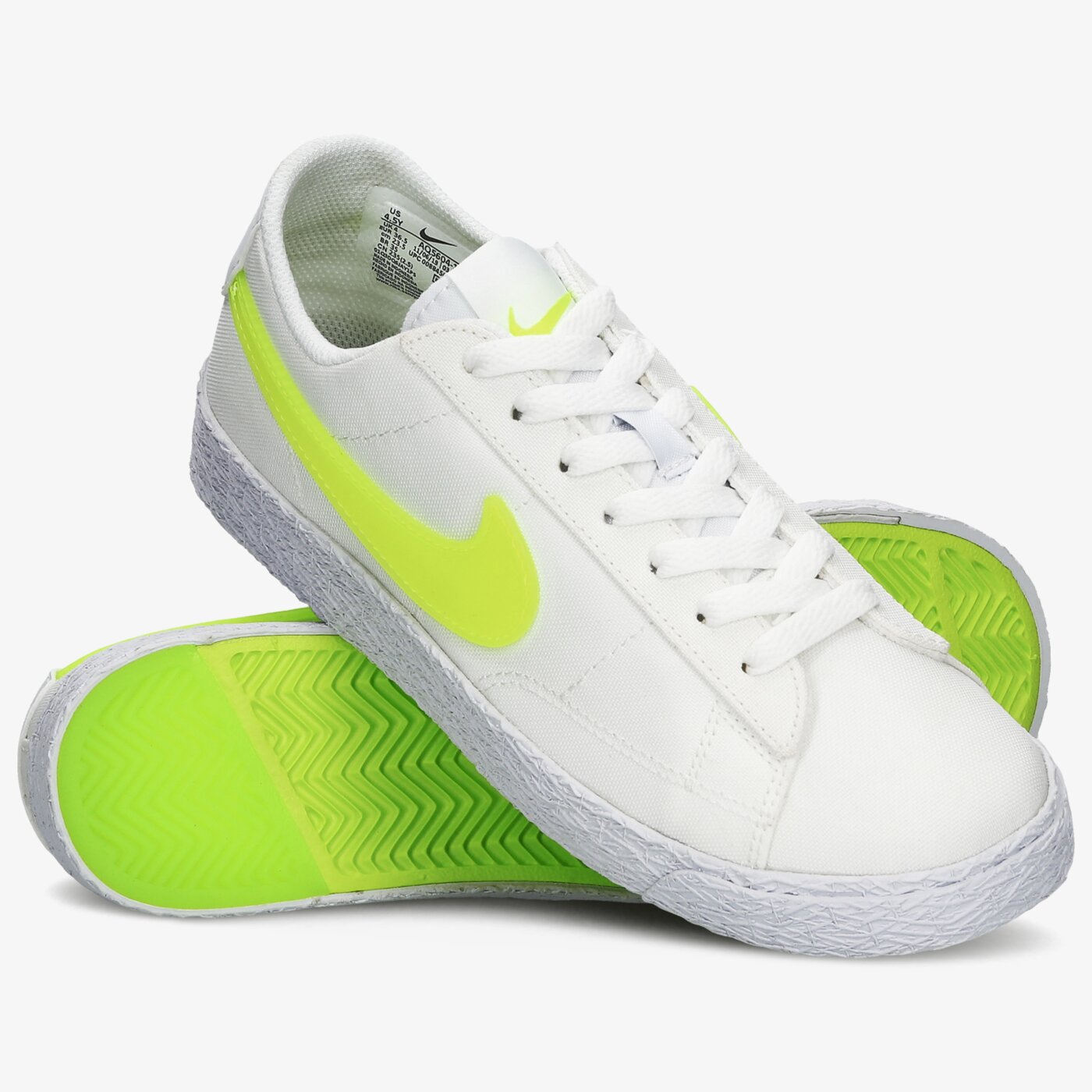 NIKE BLAZER LOW POP GG AQ5604-101 FEHÃR 14 990,00 Ft! LegendÃ¡s SportcipÅ Gyerek GyerekcipÅ Nike 