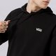 Férfi pulóver VANS PULÓVER KAPUCNIS CORE BASIC PO FLEECE BLACK vn0a7ydvblk1 szín: fekete
