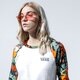 Női póló VANS PÓLÓ WM NURSERY WHITE/MULTI TROPIC vn0a4doivbm1 szín: fehér