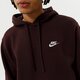 Férfi pulóver NIKE PULÓVER KAPUCNIS SPORTSWEAR CLUB FLEECE bv2654-203 szín: bordó