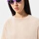 Női póló NIKE PÓLÓ SPORTSWEAR ESSENTIAL OVERSIZED dn5697-126 szín: bézs