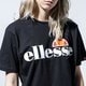 Női póló ELLESSE PÓLÓ ALBANY BLK sgs03237001 szín: fekete