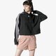 Női pulóver ADIDAS PULÓVER CROPPED HOODIE BLK cy4766 szín: fekete