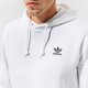 Férfi pulóver ADIDAS TREFOIL ESSENTIAL HOODIE  h34649 szín: fehér