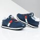 Férfi sportcipők TOMMY HILFIGER LEATHER LIFESTYLE SNEAKER em0em00349cey szín: sötétkék