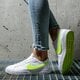 Gyerek sportcipők NIKE BLAZER LOW POP GG aq5604-101 szín: fehér