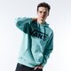 Férfi pulóver VANS PULÓVER KAPUCNIS VANS CLASSIC PO HOODIE II vn0a456byjc1 szín: zöld
