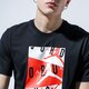 Férfi póló JORDAN PÓLÓ M J AIR SS CREW cd5628-010 szín: fekete