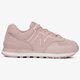 Női sportcipők NEW BALANCE WL574NBM wl574nbm szín: rózsaszín