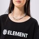 Női póló ELEMENT PÓLÓ ELEMENT LOGO SS W w3ssb7-3732 szín: fekete