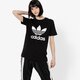 Női póló ADIDAS PÓLÓ SS TREFOIL TEE ADICOLOR cv9888 szín: fekete