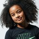 Gyerek sortok és ruhák NIKE NŐI RUHA SPORTSWEAR GIRL cu8375-011 szín: fekete