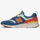 Férfi sportcipők NEW BALANCE CM997HFB cm997hfb szín: kék