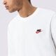 Férfi póló NIKE PÓLÓ SPORTSWEAR CLUB FLEECE ar4997-100 szín: fehér