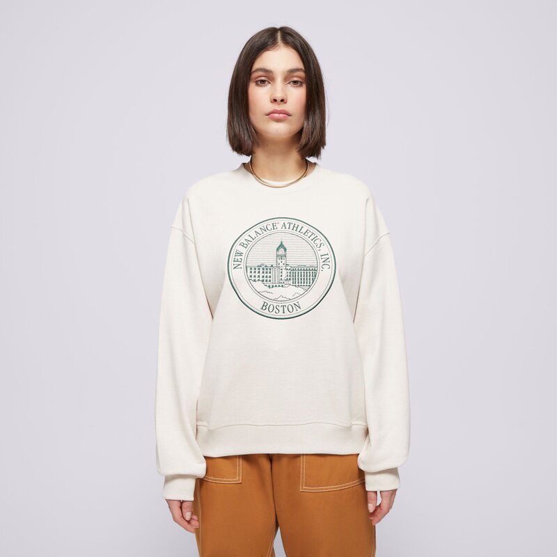 NEW BALANCE PULÓVER ATHLETICS TERRY OVERSIZED CREST