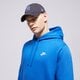 Férfi pulóver NIKE PULÓVER KAPUCNIS SPORTSWEAR CLUB FLEECE bv2654-480 szín: kék