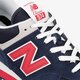 Férfi sportcipők NEW BALANCE ML574MUA ml574mua szín: sötétkék