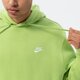 Férfi pulóver NIKE PULÓVER KAPUCNIS SPORTSWEAR CLUB FLEECE bv2654-332 szín: zöld
