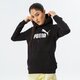 Női pulóver PUMA PULÓVER KAPUCNIS CORE OVERHEAD HOODIE 586788 01 szín: fekete
