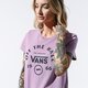 Női póló VANS PÓLÓ ATTENDANCE CREW TEE vn0a47wqzus1 szín: rózsaszín